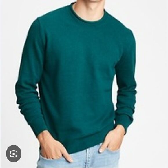 Men's Teal Sweater (M) - Picture 2 of 4